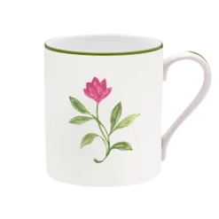 Halcyon Days Nina Campbell Marguerite Pink Mug- Halcyon Days China|Halcyon Days