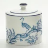 Halcyon Days Nina Campbell Serengeti Covered Sugar Bowl- Halcyon Days China|Halcyon Days