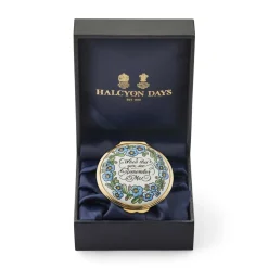 Halcyon Days 'When This You See, Remember Me' Enamel Box- Halcyon Days Enamels|Home Accents