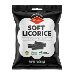 Halva European Style Black Licorice Bag- Sweets