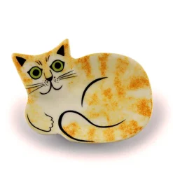 Hannah Turner Ginger Cat Trinket Dish- Trays|Home Accents