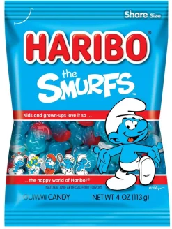 Haribo Gummi Smurfs- Sweets