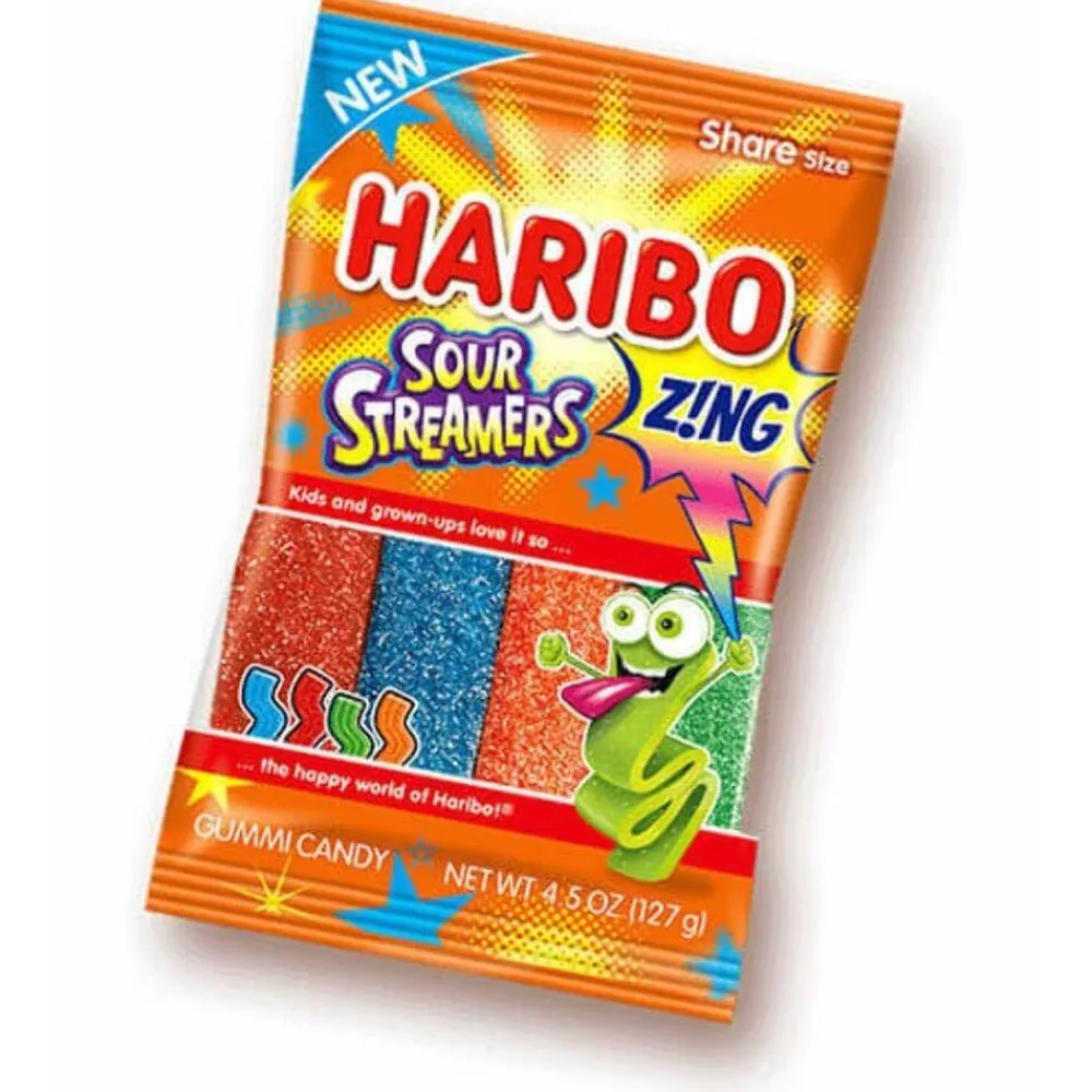 Haribo Sour Streamers- Sweets