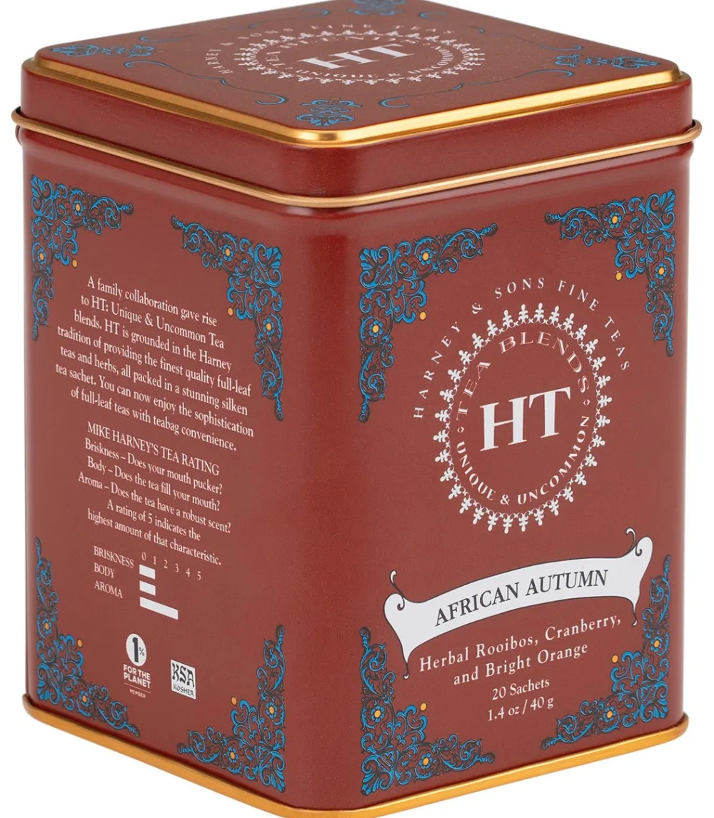 Harney & Sons African Autumn Rooibos HT Tin 20s- Harney & Sons