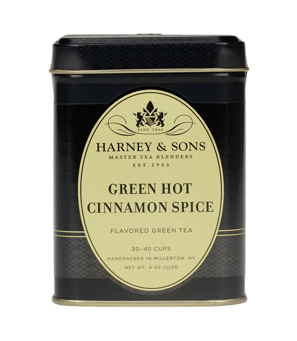 Harney & Sons Green Hot Cinnamon Spice Loose Leaf Tin- Harney & Sons