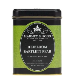 Harney & Sons Heirloom Bartlett Pear White Loose Leaf Tin- Harney & Sons