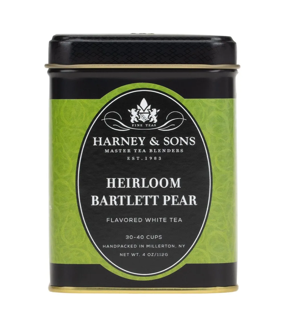 Harney & Sons Heirloom Bartlett Pear White Loose Leaf Tin- Harney & Sons