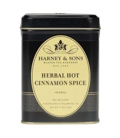 Harney & Sons Herbal Hot Cinnamon Spice Rooibos Loose Leaf Tin- Harney & Sons