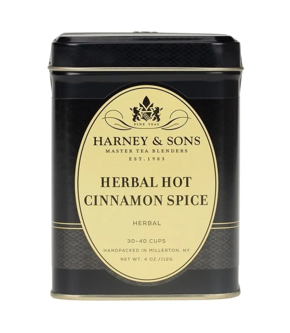 Harney & Sons Herbal Hot Cinnamon Spice Rooibos Loose Leaf Tin- Harney & Sons
