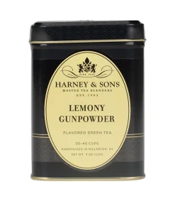 Harney & Sons Lemony Gunpowder Green Loose Leaf Tin- Harney & Sons