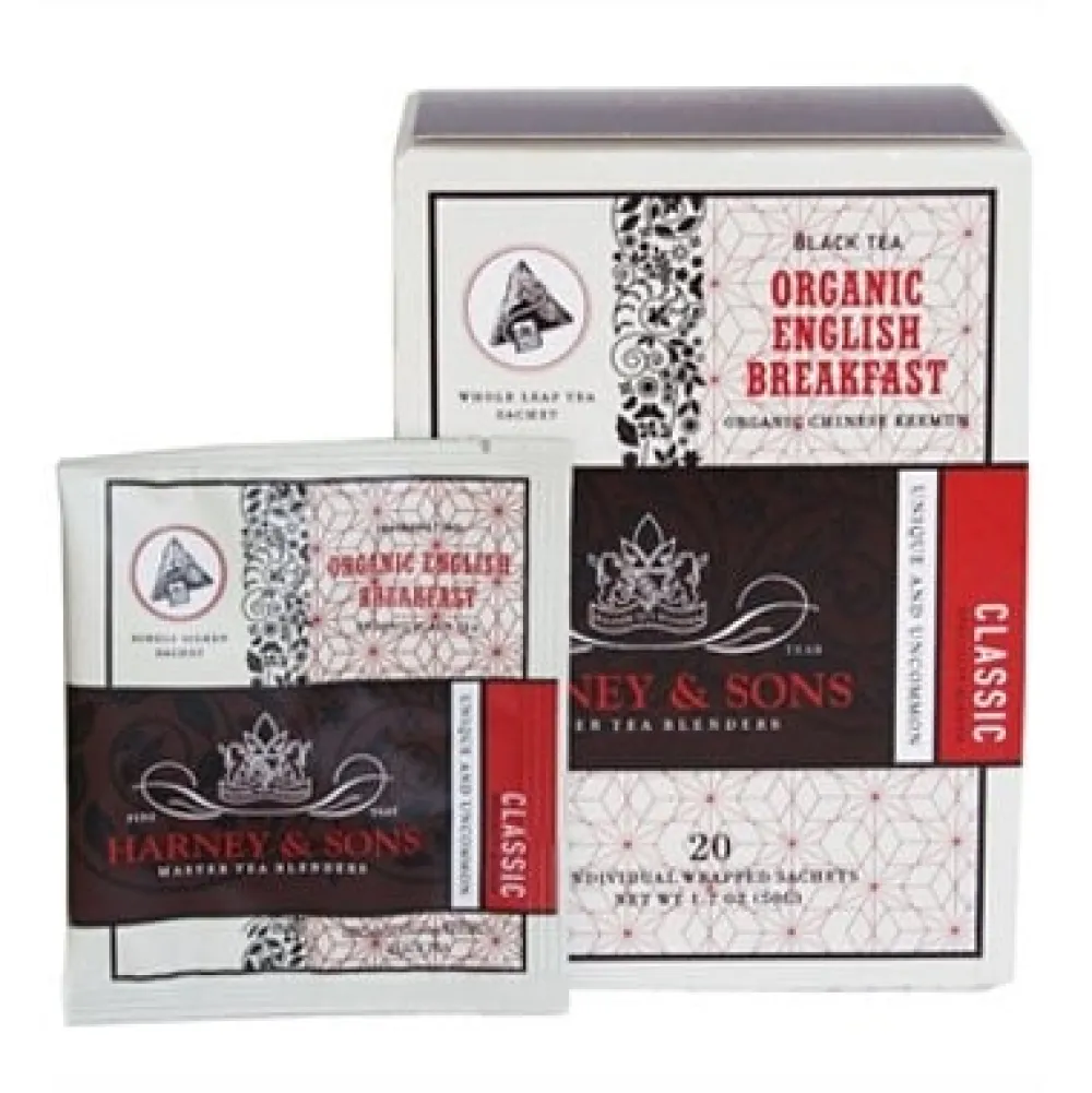 Harney & Sons Organic English Breakfast 20s- Harney & Sons