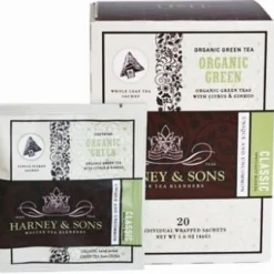 Harney & Sons Organic Green with Citrus & Ginkgo 20s- Harney & Sons