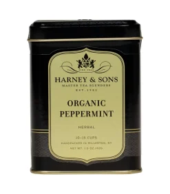 Harney & Sons Organic Peppermint Herbal Loose Leaf Tin- Harney & Sons