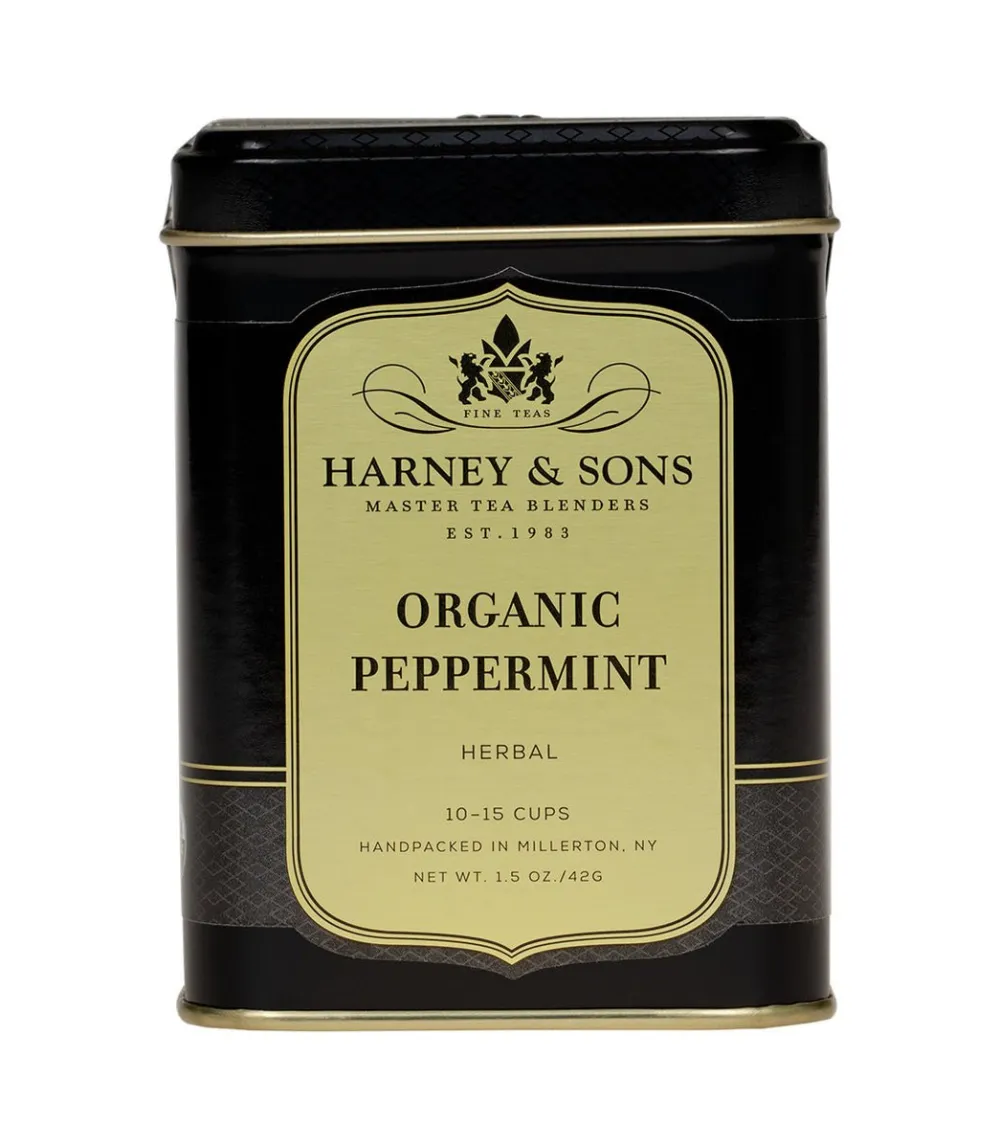 Harney & Sons Organic Peppermint Herbal Loose Leaf Tin- Harney & Sons