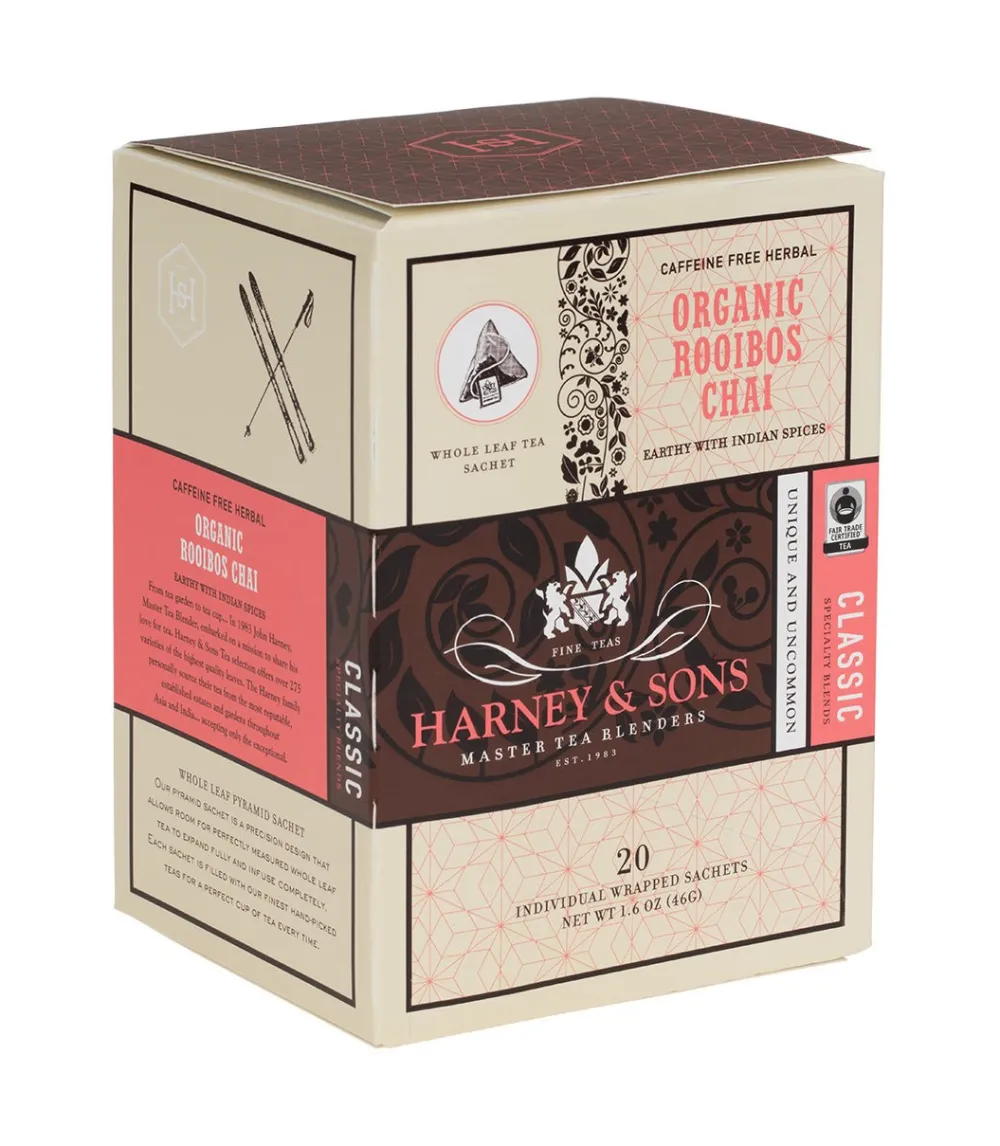 Harney & Sons Organic Rooibos Chai 20s- Harney & Sons
