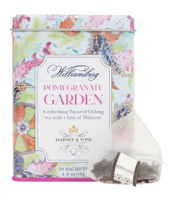 Harney & Sons Williamsburg Pomegranate Garden 20s Tin- Harney & Sons