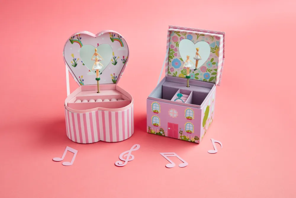 Heart Musical Jewelry Box- Toys