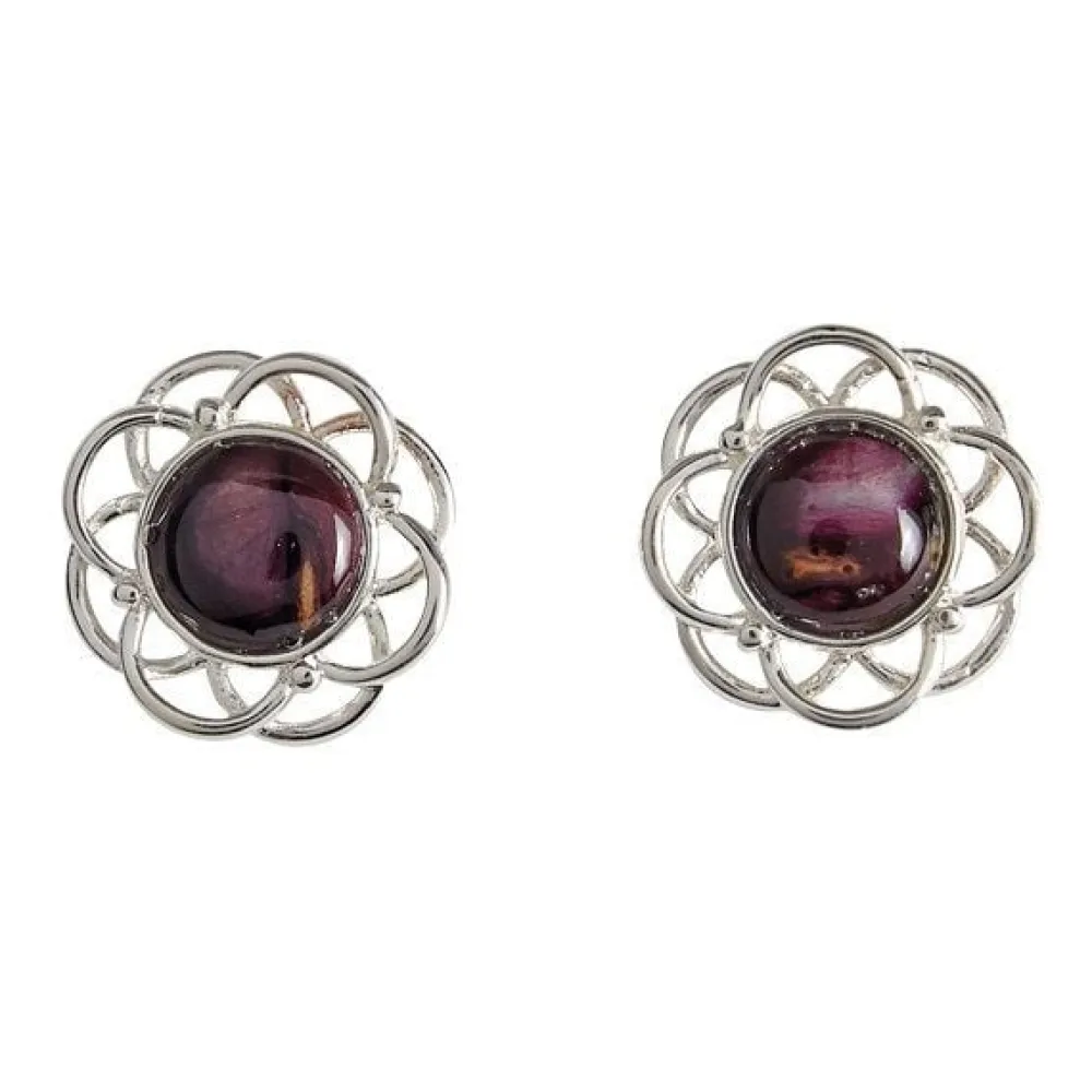 Heathergems Mor Stud Earrings- Earrings