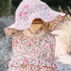 Heather White Baby Sunhat (One Size)- Childrenswear