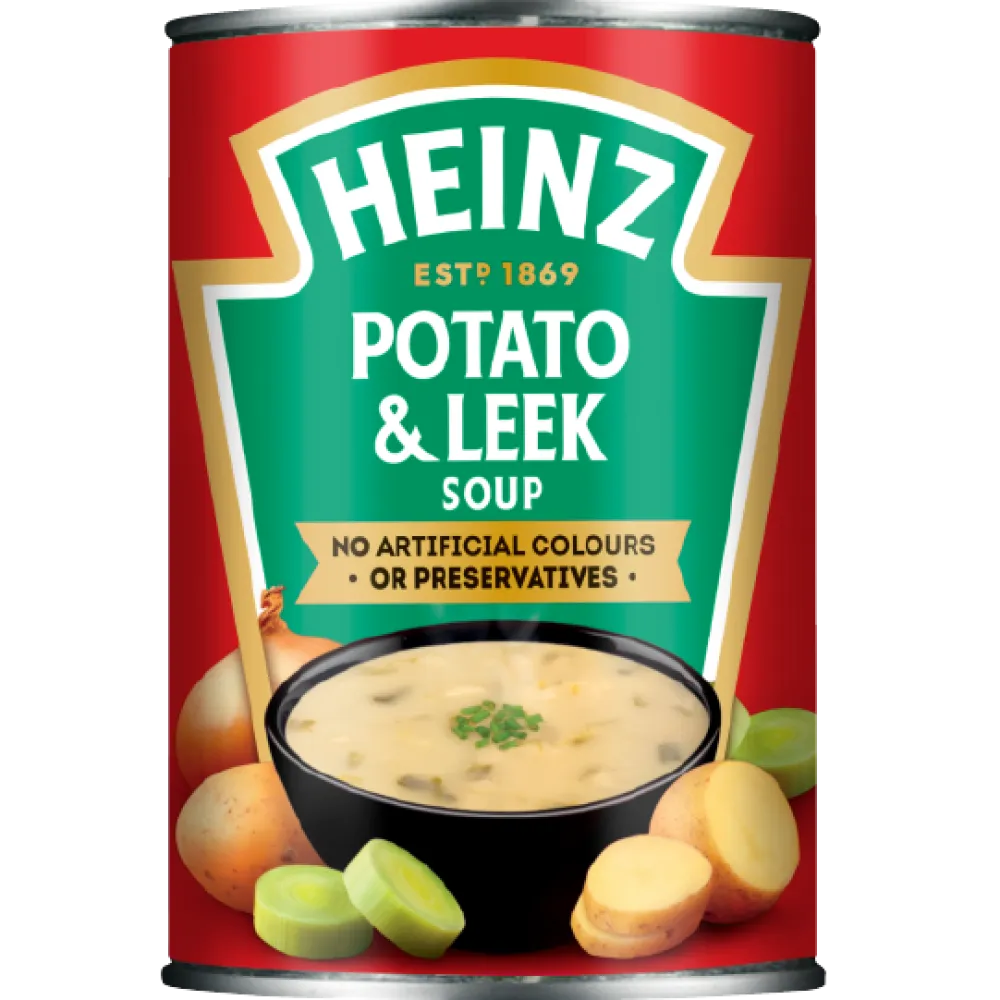 Heinz Classic Potato & Leek Soup- Groceries