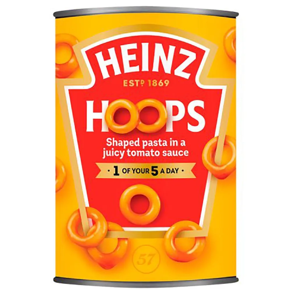 Heinz Spaghetti Hoops in Tomato Sauce- Groceries