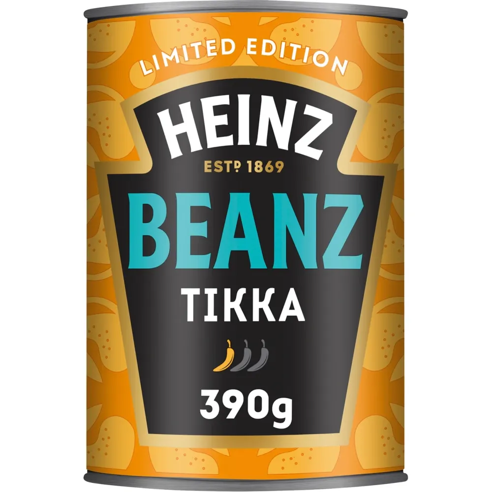 Heinz Tikka Beans 390g- Groceries