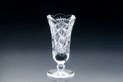 Heritage Crystal Cathedral Footed Flared Vase- Vases|Heritage Crystal