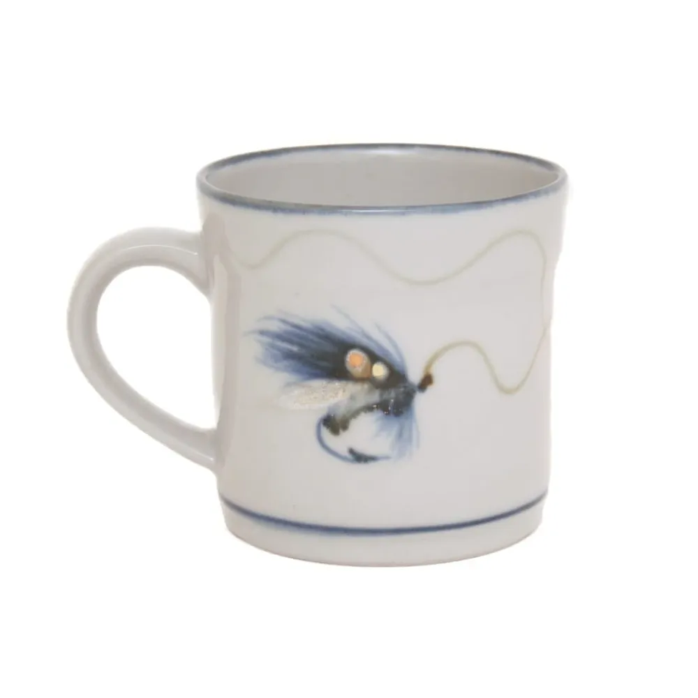 Highland Stoneware Fishing Fly 1/2 Pint Mug- Highland Stoneware|Assorted Mugs