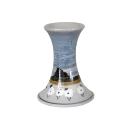 Highland Stoneware Sheep Small Cylinder Vase- Vases|Highland Stoneware