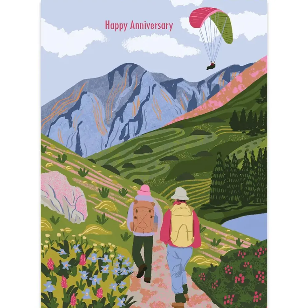 Hiking Anniversary Card- Greeting Cards