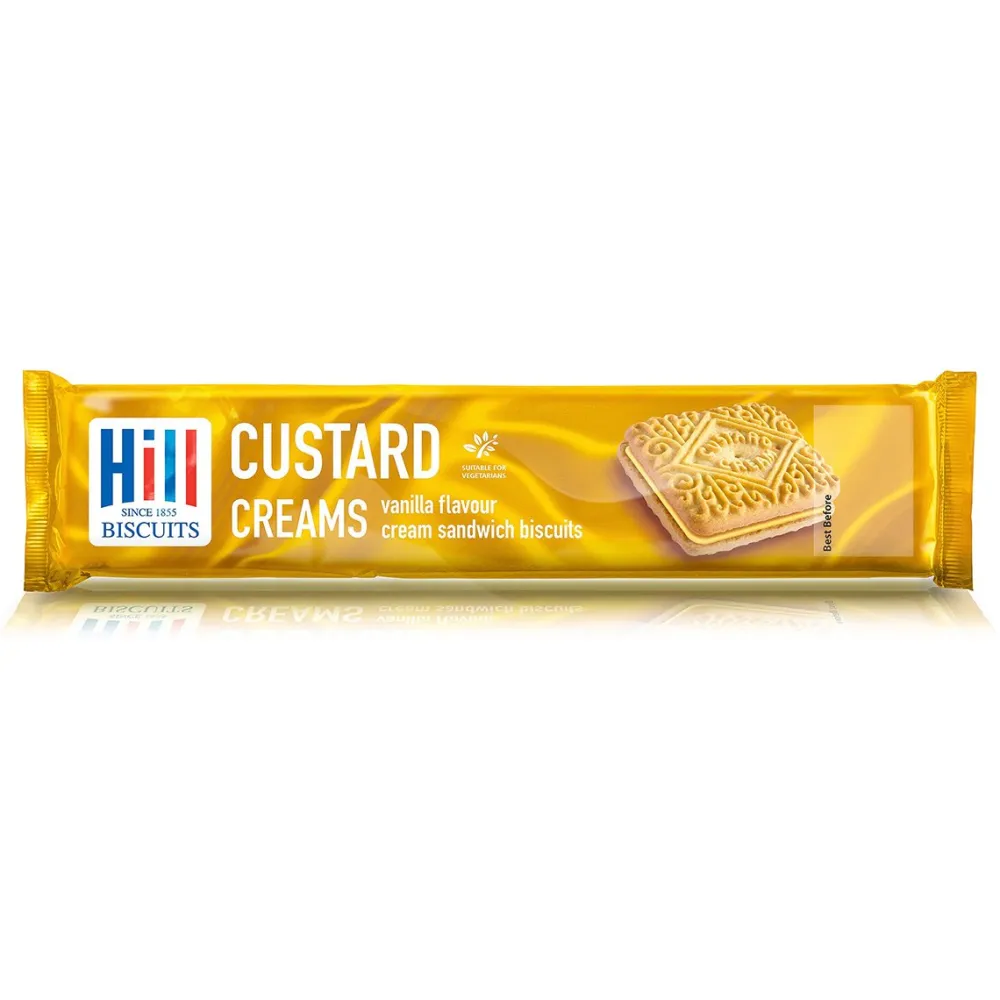 Hill Biscuits Custard Creams- Biscuits