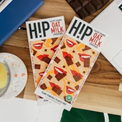 Hip Salted Caramel Oat Milk Chocolate Bar- British Chocolate