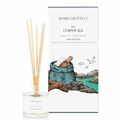 Home County Candle Co. The Cornwall (Rock Salt & Driftwood) Reed Diffuser- Home Fragrance