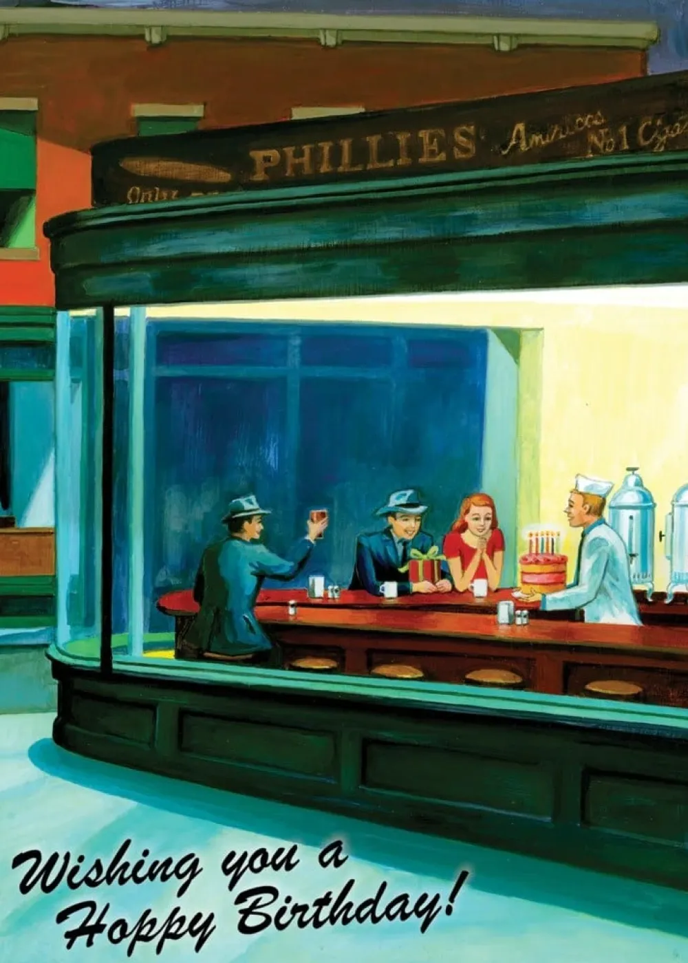 Hopper Birthday Card- Greeting Cards