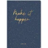 Inspire A5 Week to View Planner 2026, Navy- Journals & Other Stationery