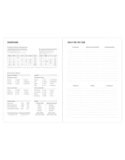 Inspire A5 Week to View Planner 2026, Navy- Journals & Other Stationery