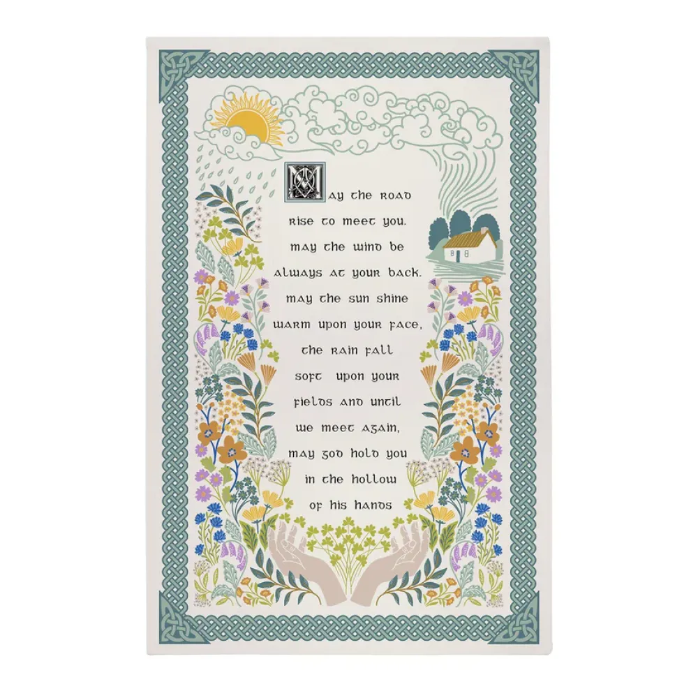Irish Blessing Tea Towel- Tea Towels