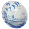Isis Ceramics Blue Sporting Monkeys Cereal Bowl (Reginald)- Isis Ceramics