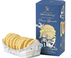 Island Bakery Isle of Mull Traditional Farmhouse Cheddar Cheese Biscuits- Crackers & Savory Snacks|Biscuits