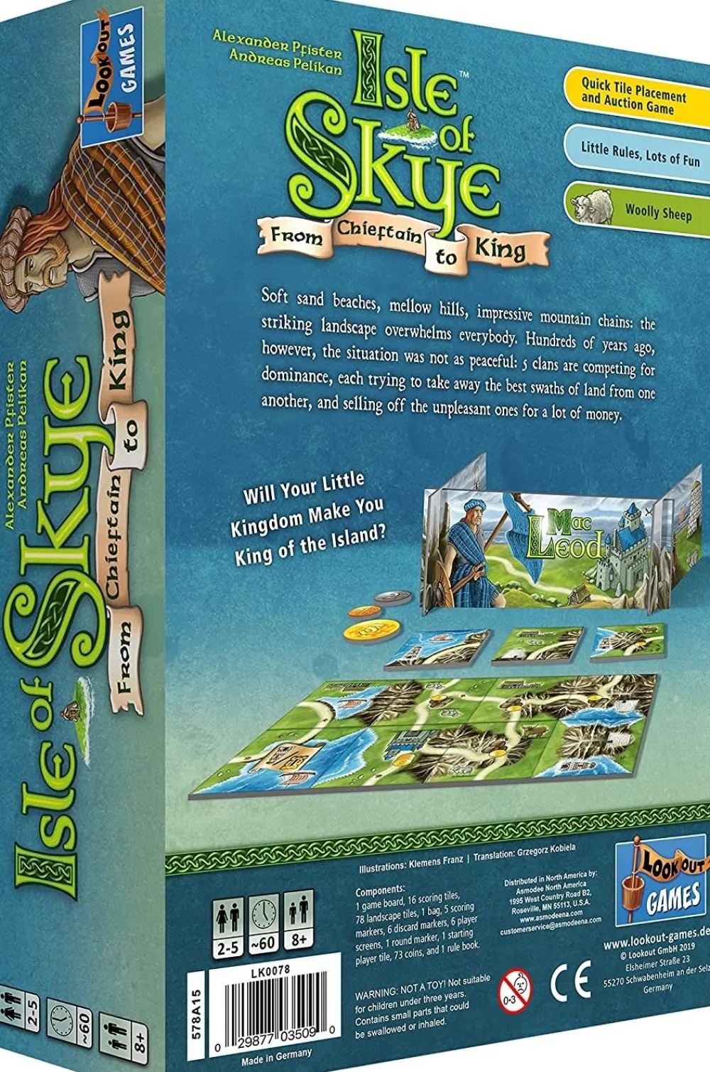 Isle of Skye Board Game- Games & Puzzles|Toys