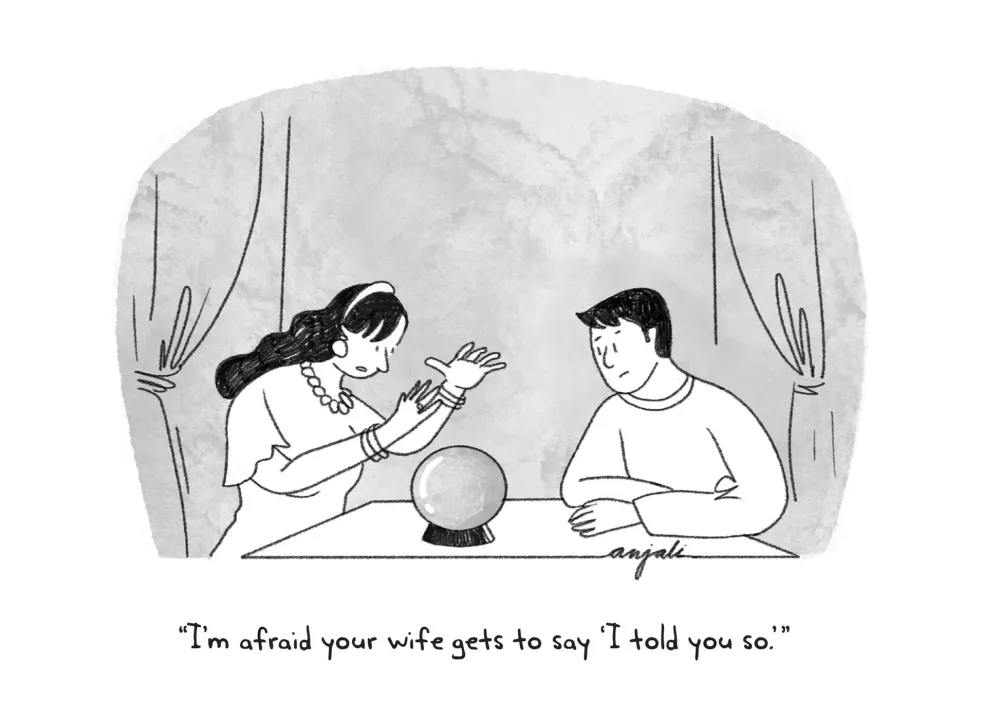 I Told You So Greeting Card- Greeting Cards
