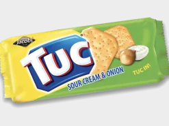 Jacob's Sour Cream & Onion Tuc Cracker- Crackers & Savory Snacks