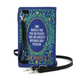 Jane Austen Book Clutch Bag- Cultural Icons