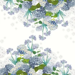 Jardin de Bretagne Bleu Tablecloth, 67” x 89”- Tablecloths