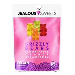 Jealous Sweets Grizzly Bear Gummies Pouch 40g- Sweets