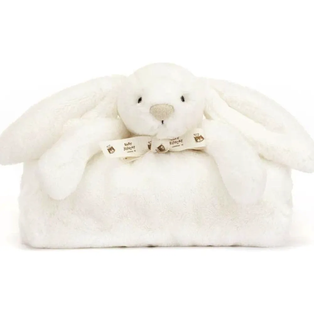Jellycat Bashful Luxe Bunny Luna Blankie- Soft Toys|Toys