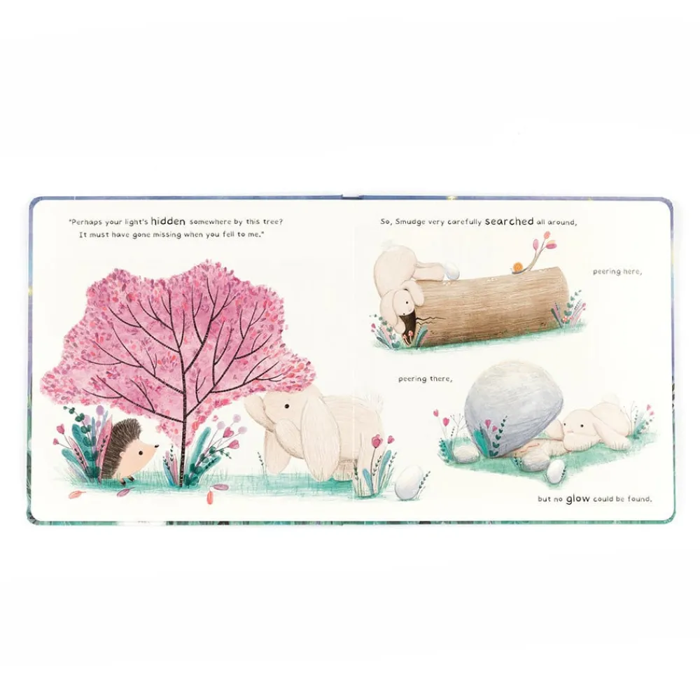 Jellycat Smudge Rabbit & the Falling Star Board Book- Toys