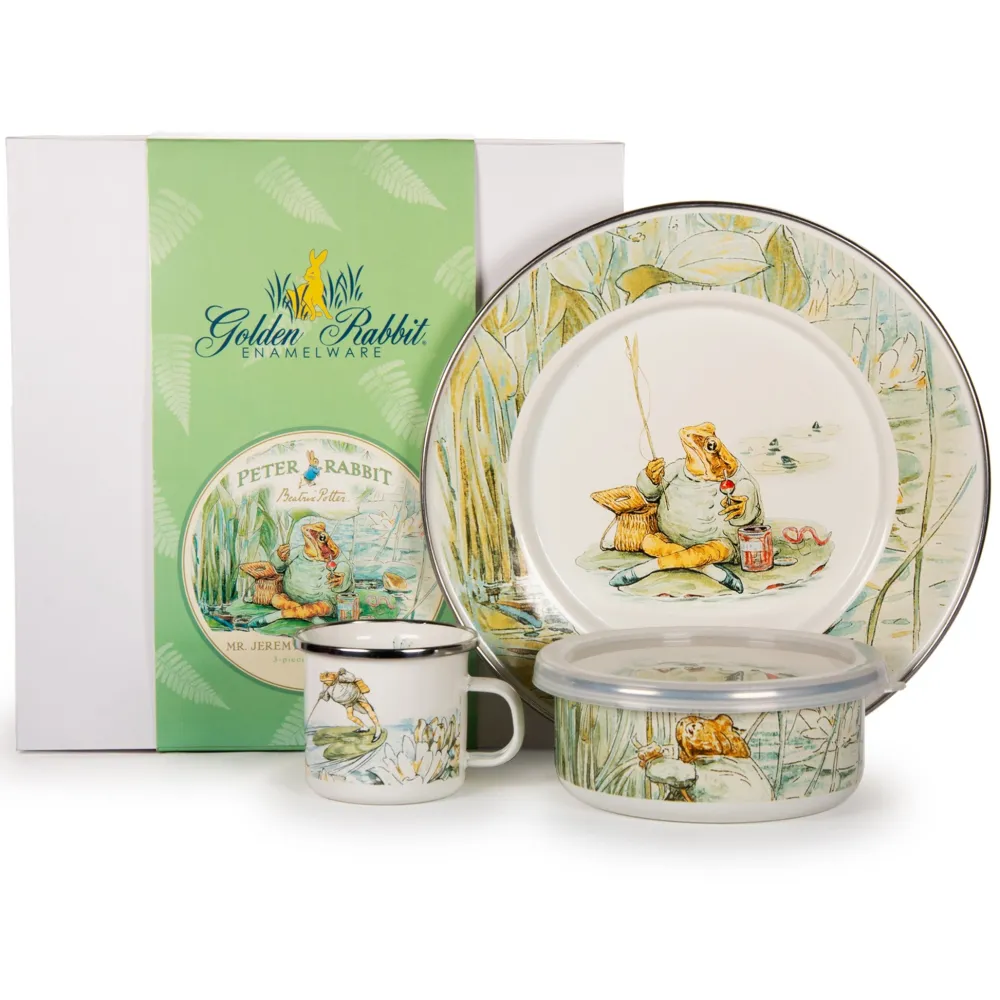 Jeremy Fisher Child Place Setting- Peter Rabbit|Children's Tabletop