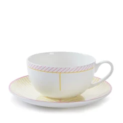 Jo Deakin Ebb Pink & Yellow Mug- Assorted Mugs