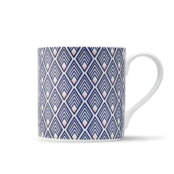 Jo Deakin Gatsby Mug (Blue & Blush Pink)- Assorted Mugs
